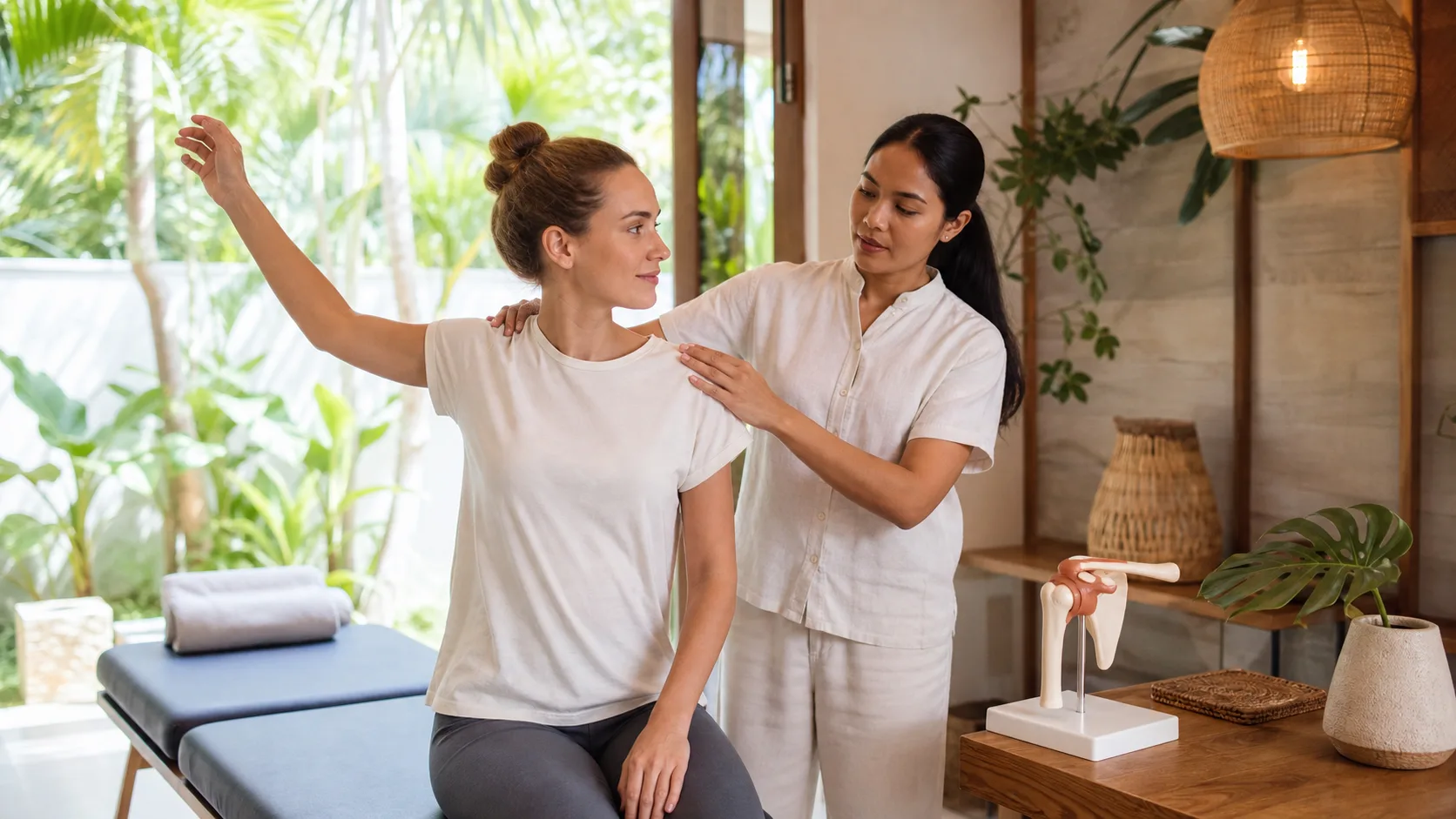 Shoulder Pain Treatment in Bali: Rotator Cuff vs. Impingement (Self-Check)